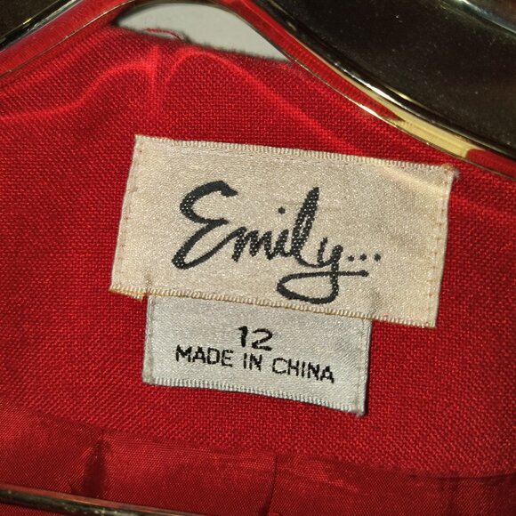 Emily Red Suit - Picture 3 of 8